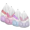 AiQInu Set of 4 Laundry Bags, Washing Machine, Laundry Net,