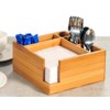 KESPER 70851 Napkin Dispenser Cutlery Tray 5 Compartments FSC Certified