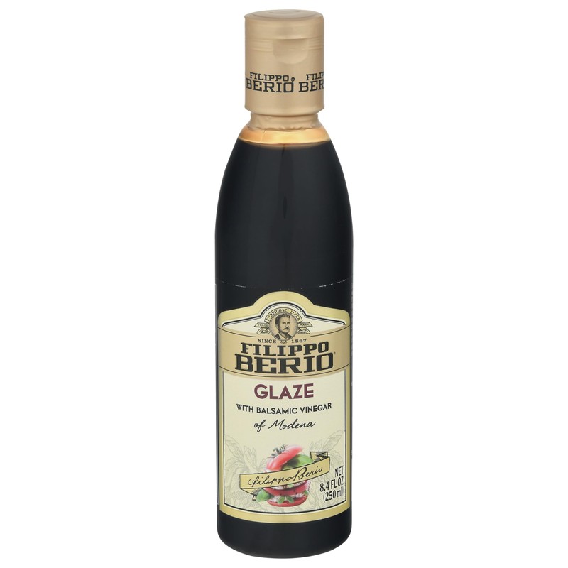 Filippo Berio Glaze with Balsamic Vinegar of Modena, 8.4 Ounce