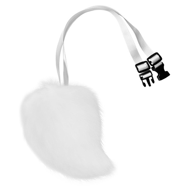 BRTNUP Plush Rabbit Tail Fluffy Rabbit Tail Bunny Costume Accessory