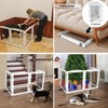 Dog Fence Indoor - 2-Panel Freestanding Dog Gate for Doorways,