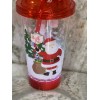 Christmas Santa Light Up Reusable Cup with Lid and Straw-18oz