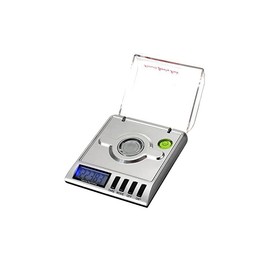 Professional Laboratory Scales 0.001g/20g, Portable Gold Jewelry Milligram Scale, with Tare Function, Calibration Weights and Weighing Pans for Weighing Pills, Gems, Jewelry