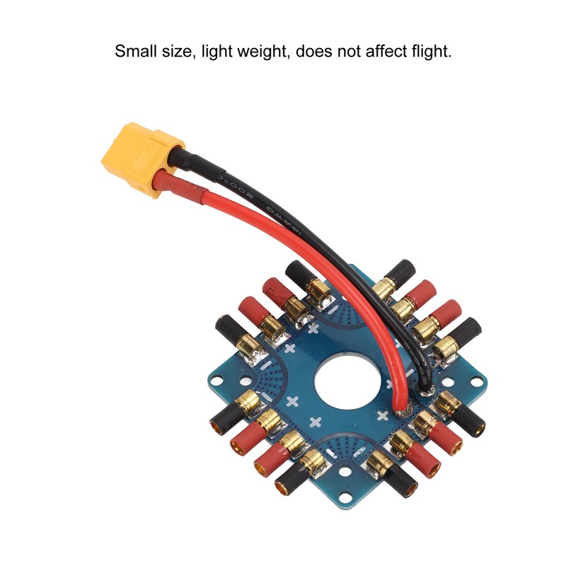 ESC Power Supply Distribution Board Connection Board with XT60 Plug