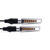 DEMYPROX Mini LED Turn Signals, Sliver, 4pcs