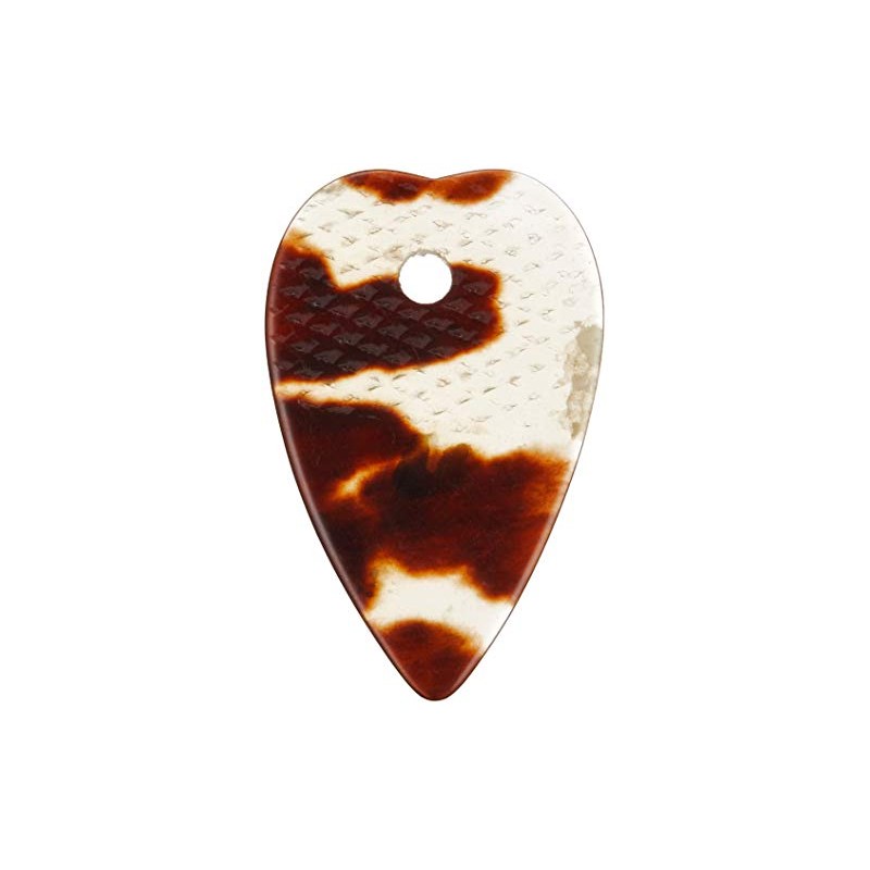 HOSCO PK-T-M07 Tortoise Shell Guitar Picks for Mandolin 0.03 inch