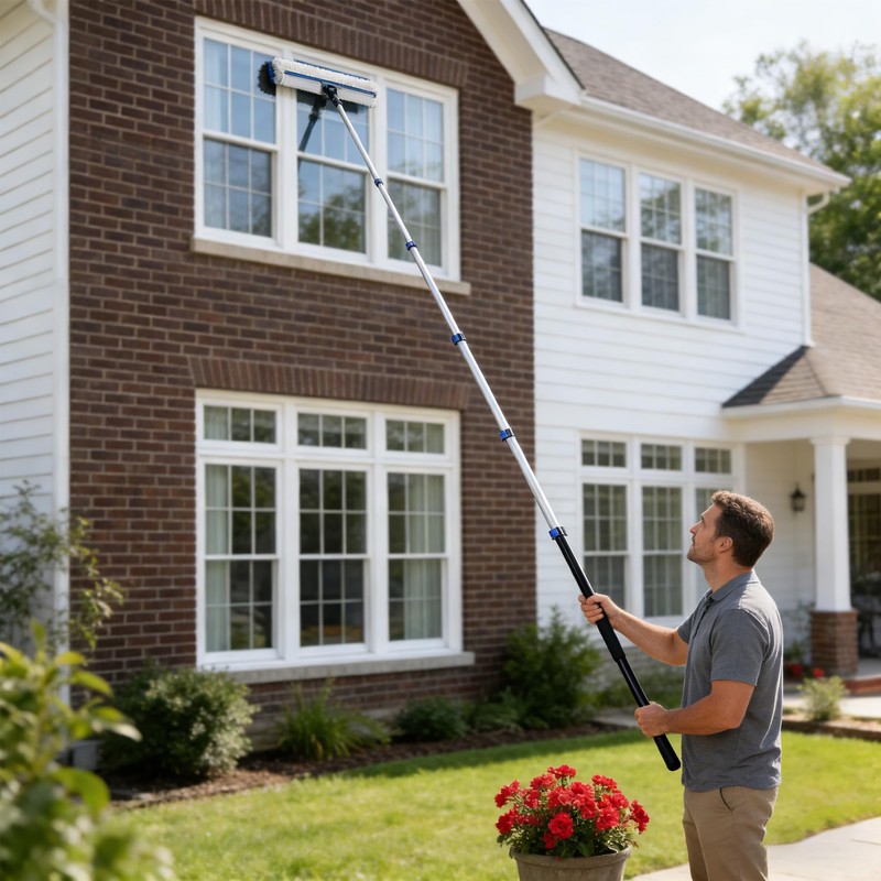 Lineslife Telescoping Pole, 5-22 FT Paint Roller Extension Pole, Multi-Purpose