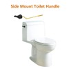Opzour Toilet Handle Replacement Kit - Universal Toilet Lever with