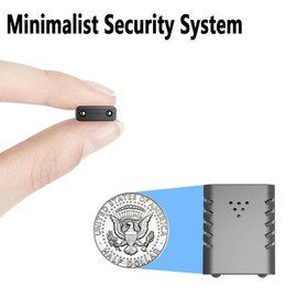 WKX W-Mini Wi-Fi Plug in Cameras for Home Security with 64GB SD Card, HD Video, Clear Night Vision, Motion Detection, Cloud Storage, No WiFi Security Camera for Home, Office, Baby, Pet & More