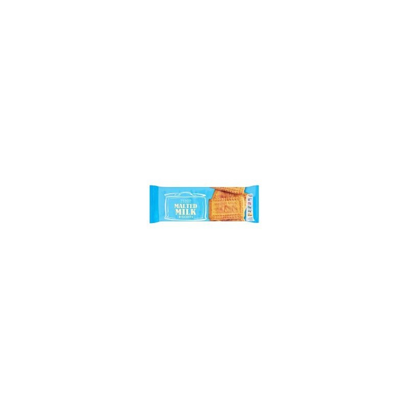 Tesco Malted Milk Biscuits 200g (Pack of 6)