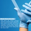 Just Health Disposables 100 x Blue Nitrile Gloves, Extra Large