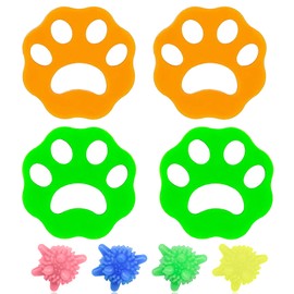 Pet Hair Remover for Washes, Pack of 8 Washing Hair Catchers, Washing Machine, Lint Remover, Reusable, Animal Fur Washing Machine, Hair Remover for Washing