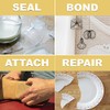 PC Products PC-Clear Epoxy Adhesive Liquid, 16oz in Two Bottles,