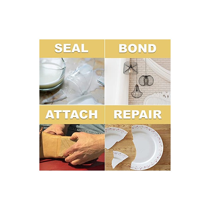 PC Products PC-Clear Epoxy Adhesive Liquid, 16oz in Two Bottles,
