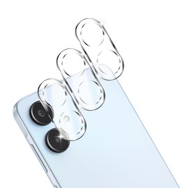 (Set of 3) Compatible with Galaxy A25 5G Camera Protection, SC-53F Lenses, Shockproof, Anti-Scratch, Anti-Fingerprint, Overexposure Prevention, Bubble Free, High Transmittance, Splashproof, 9H