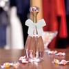 50Pcs Pre-Tied Sheer Bows with 1 Inch Stretch Elastic Loops,