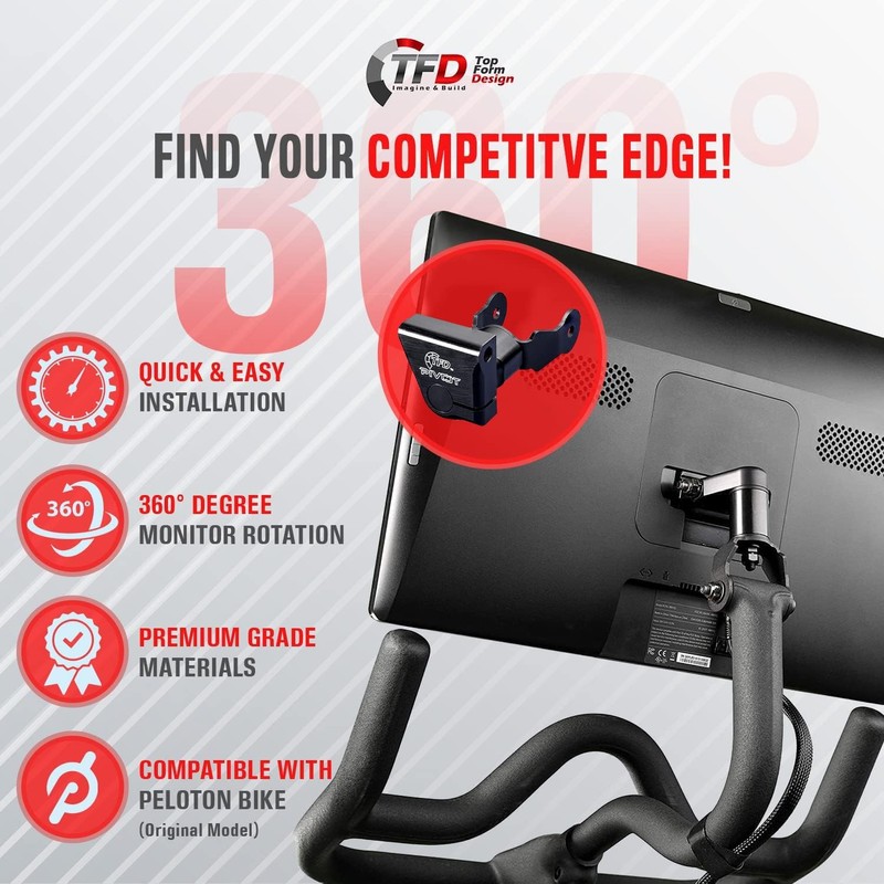 The Pivot for Peloton Bike Screens, Made in USA -