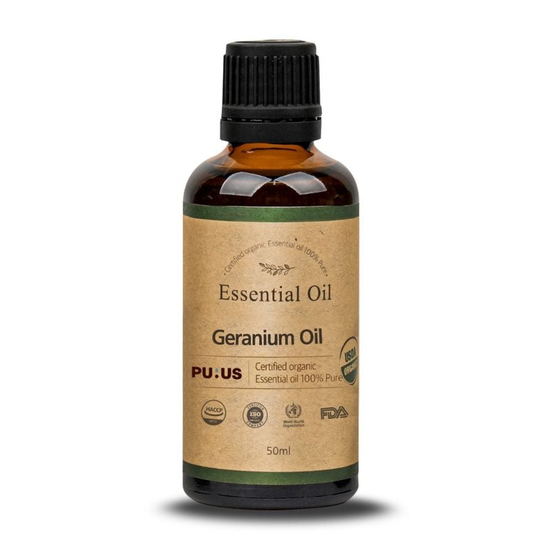 프리미엄민족 [Daily Care] Pure's Organic Geranium Essential Oil 50ml