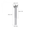 Sourcingmap Forstner Drill Bits 18mm, Tungsten Carbide Wood Hole Saw