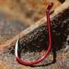 BKK Octopus Beak Hooks Red Bulk Pack Qty 25 4/0