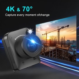 YOTOMIGUO Time Lapse Camera, 4K FHD Timelapse Camera for Outdoor, Equipped with IP66 Waterproof, 32GB TF Card, 180 Days Standby for Recording Construction, Plant Growth, Weather Change