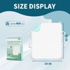MILDPLUS Washable Bed Pads with 6 Sturdy Handles 34”×36” Extra