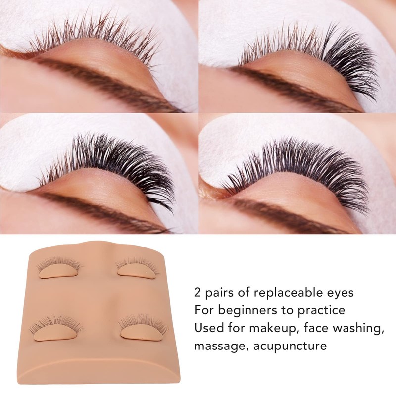 Eyelash Mannequin Head, Replacement Eyelid Mannequin Head, False Eyelash Extension