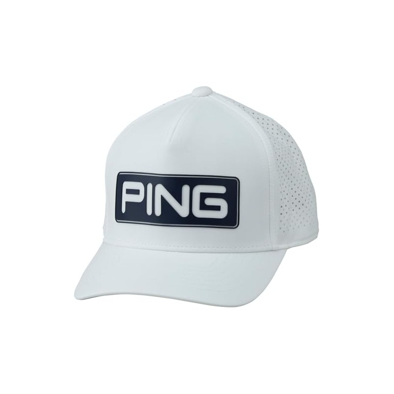 Ping HW-T2501 WH 38205 Tour Cap, white/navy, Free size