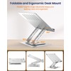 MESWAO Tablet Stand Holder for Desk with 360° Rotating Base,