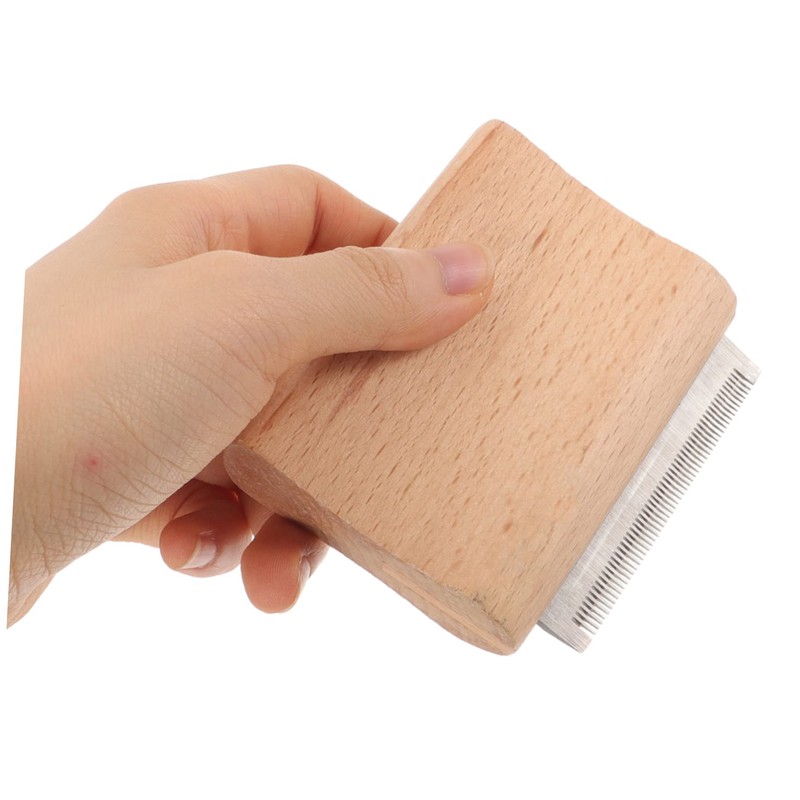 Kisangel 2pcs Grooming Tools Deshedding Brush Horse Hair Comb Comfortable