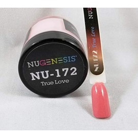 NuGenesis Nail Dipping Powder Color 1.5oz/43g jar - (NU172 TRUE LOVE)