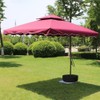 Sandbag for Umbrella Base Canopy Weight Bag 18.9" Round Sandbags