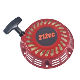 Pull Recoil Starter fit for Predator 212cc for Honda GX160/GX200/Hisun 196cc Engines for Coleman B200R CT200U 200cc KT196 Mini Bike go Kart. (Red)