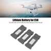 3pcs RC Plane Lithium Battery With 3 In 1 Charging