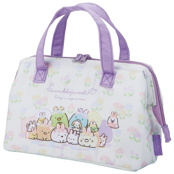 Skater KGA1-A Insulated Lunch Bag with Coin Pouch, Sumikko Gurashi Rabbit