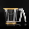 TOPINCN Flour Sieve Hand Bowl Flour Sieve Sieve Powder Flour