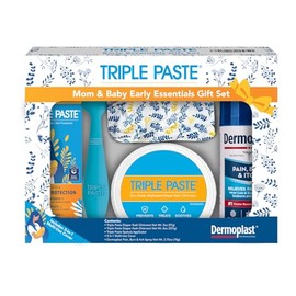 Triple Paste Mom & Baby Gift Set, New Baby Essentials, 5 Piece