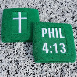 Christian Sweatband 2 Pack:_Purple