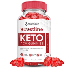 Justified Laboratories Boostline Keto ACV Gummies Advanced Formula 1000MG Boost Line Keto Gummies Apple Cider Vinegar Formulated with Pomegranate Beet Juice Powder B12 Vegan Non GMO 60 Gummys