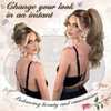 VEGALILY Ponytail Extension 20inch Claw Clip Ponytail Hair Extensions Layered