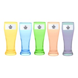 Like Shop 30 Vaso Cervecero Berlin Personalizado De Plástico 1/2 Lt.