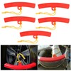 5 Pcs Tire Changer Guard Red Rubber Tire Rim Protector