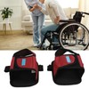 1 Pair Wheelchair Shoe Holder Straps Adjustable Wheel Chair Safety