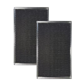 Air Filter Factory 12-5/8 x 19-15/16 x 3/8 Inches Range Hood Charcoal Carbon Vent Filter 2-Pack