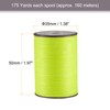 sourcing map Thin Waxed Thread 175 Yards 0.45mm Dia Polyester