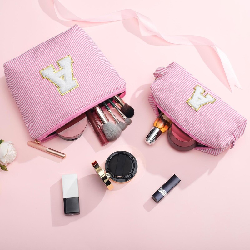 YOOLIFE YOOLIFE Pink Cute Travel Makeup Bag - Sister Girlfriend