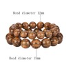 anzhongli Prayer Beads Bracelet 12MM for Men and Women Beaded
