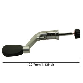 YTgilo Fishing Reel Handle Medium Size 1000-4000 Hard Rubber Grip Fishing Line Reel Handle Plastic Rotating Handle Non Slip Used for Fishing Spinning Reels Fishing Ultra Light Reels