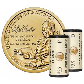 2022 P D BU Sacagawea Dollar “Ely Samuel Parker" 2 Coins US Mint!