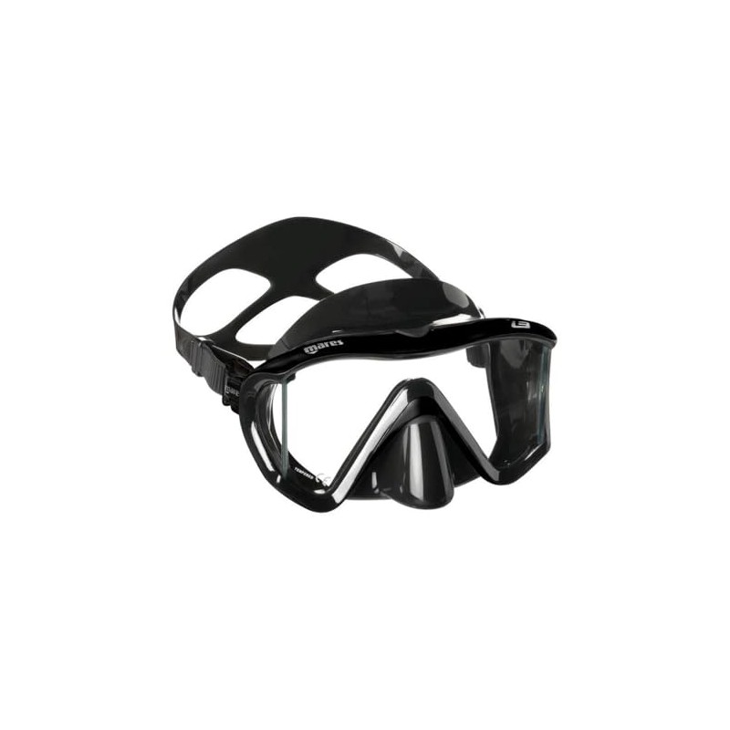 Sport Eder Mares i3 Diving Mask Single Lens Black /